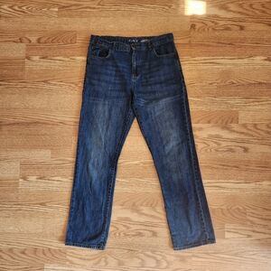 EUC Place Boy's Denim Straight Fit Jeans, Size 18 Husky